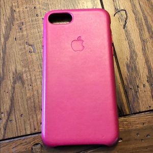 iPhone 7/8 leather case